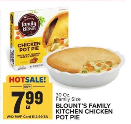 BLOUNT'S FAMILY KITCHEN CHICKEN POT PIE