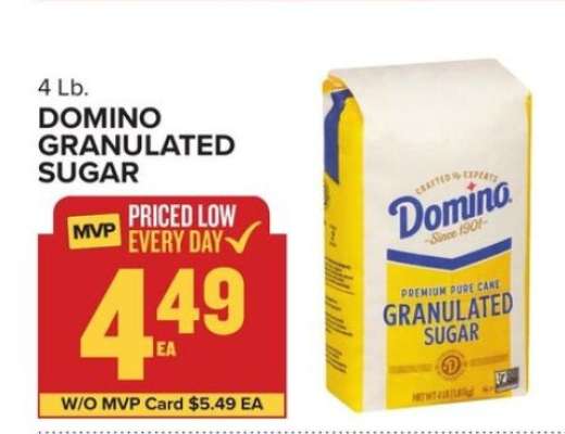 Domino Granulated Sugar