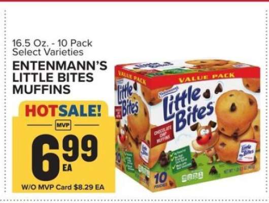 Entenmann's Little Bites Muffins*