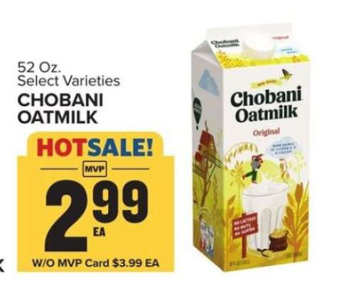 Chobani Oatmilk