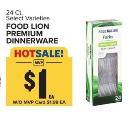 Food Lion Premium Dinnerware