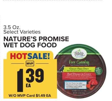 Nature's Promise Wet Dog Food