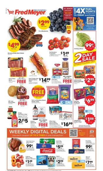 Fred Meyer Flyer - 06/25/2025 - 07/01/2025.