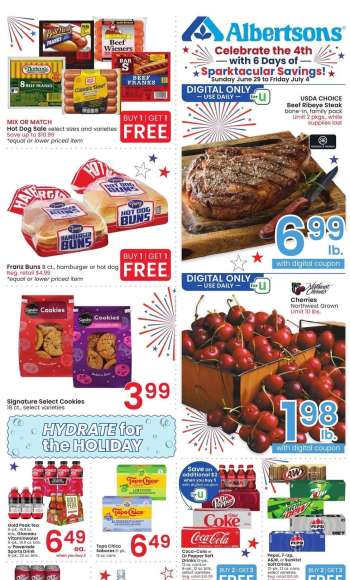 Albertsons Flyer - 06/25/2025 - 07/01/2025.