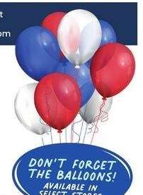 Don't Forget the Balloons!