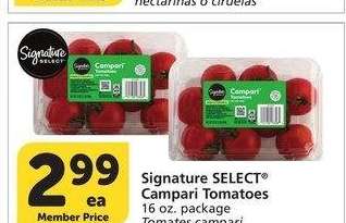 Signature SELECT® Campari Tomatoes - 16 oz. package