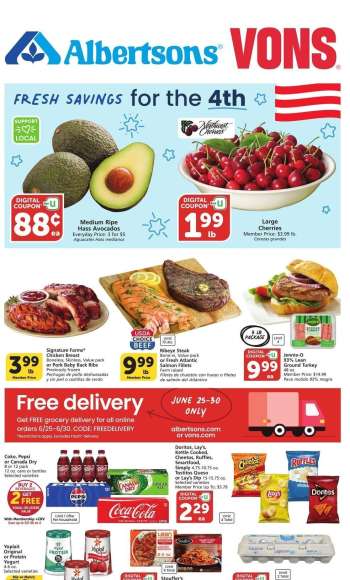 Albertsons Flyer - 06/25/2025 - 07/01/2025.