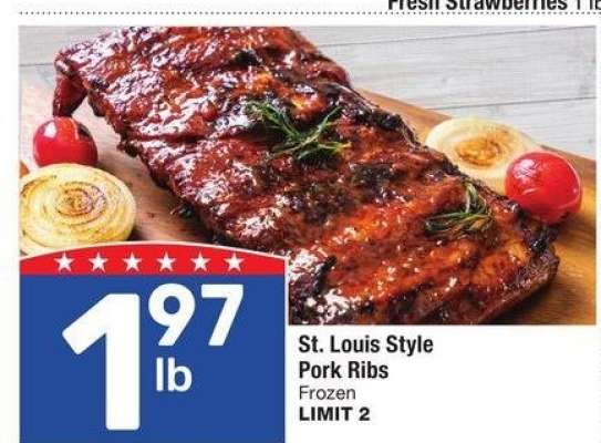 St. Louis Style Pork Ribs - Frozen