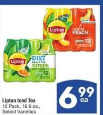 Lipton Iced Tea - 12 Pack, 16.9 oz., Select Varieties