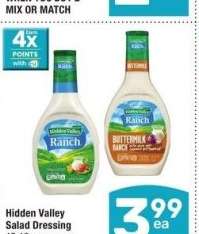 Hidden Valley Salad Dressing - 12-16 oz., Select Varieties