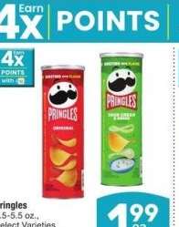 Pringles - 4.5-5.5 oz., Select Varieties
MIX OR MATCH