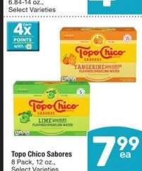 Topo Chico Sabores - 8 Pack, 12 oz., Select Varieties