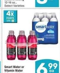 Smart Water or Vitamin Water - 6 Pack, 16.9 oz., Select Varieties