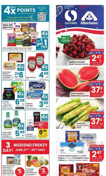 Albertsons Flyer - 06/25/2025 - 07/01/2025.