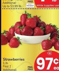 Strawberries - 1 lb.