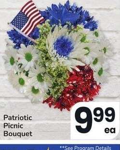 Patriotic Picnic Bouquet