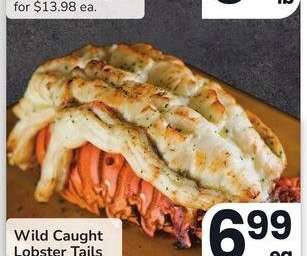 Wild-Caught Lobster Tails - 3-4 oz., Frozen