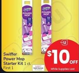 Swiffer Power Mop Starter Kit - 1 ct.