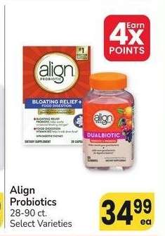 Align Probiotics* - 28-90 ct. Select Varieties