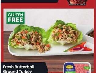 Fresh Butterball Ground Turkey - 93% Lean. 16 oz.

MIX & MATCH
