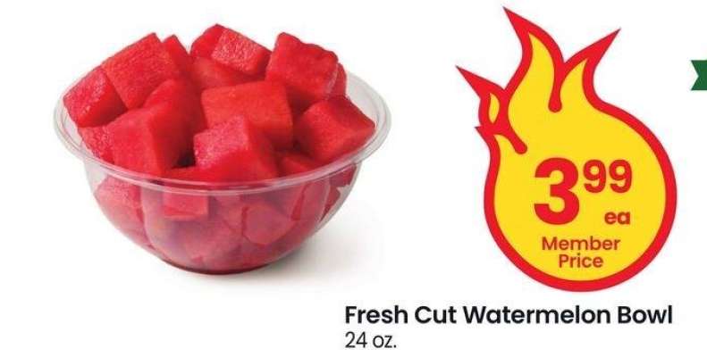 Fresh Cut Watermelon Bowl - 24 oz.