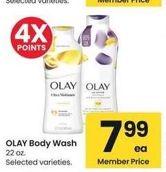 Olay Body Wash* - 22 oz. 
Selected varieties.
