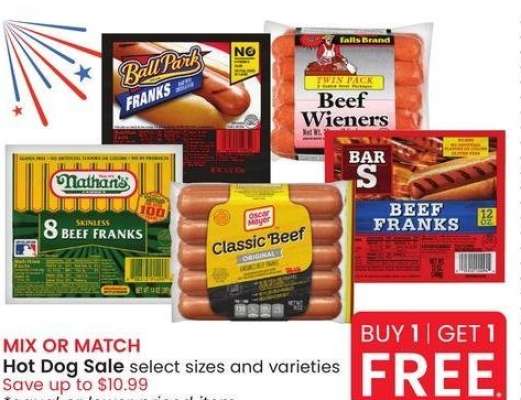 Hot Dog Sale