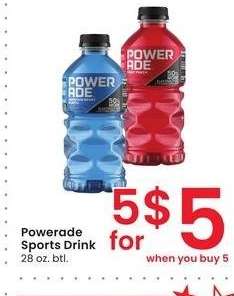 Powerade Sports Drink - 28 oz. btl.