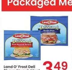 Land O'Frost Deli Shaved Lunch Meat - 9 oz., select varieties