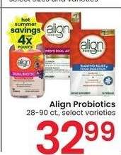 Align Probiotics* - 28-90 ct., select varieties