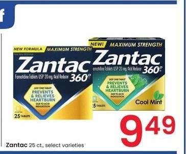 Zantac - 25 ct., select varieties