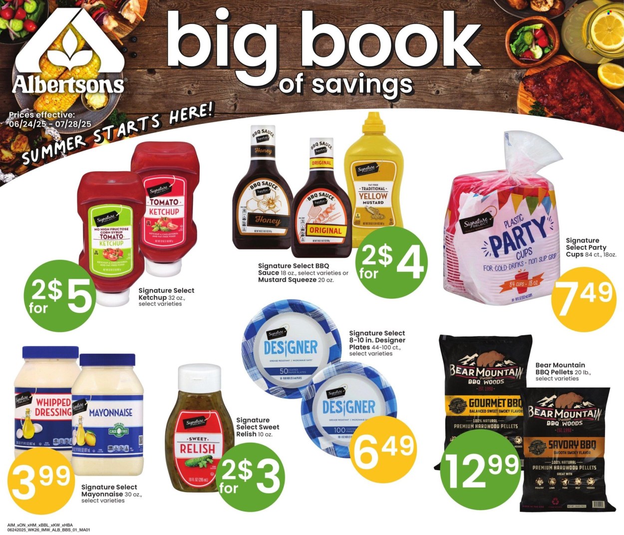 Albertsons ad - 06/24/2025 - 07/28/2025. Page 1