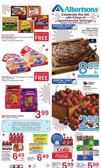 Albertsons Flyer - 06/25/2025 - 07/01/2025.