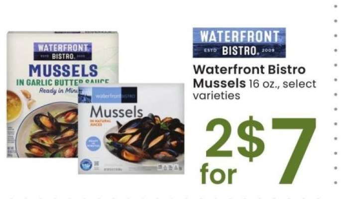 Waterfront Bistro Mussels - 16 oz., select varieties