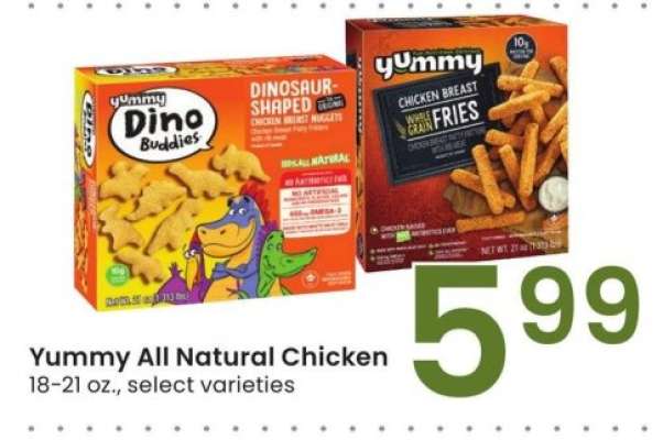 Yummy All Natural Chicken - 18-21 oz., select varieties