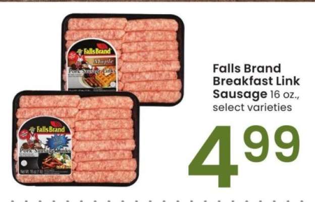 Falls Brand Breakfast Link Sausage - 16 oz., select varieties