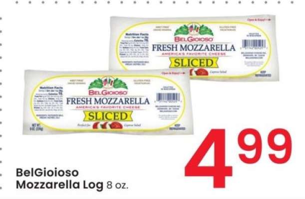 BelGioioso Mozzarella Log - 8 oz.