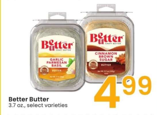 Better Butter - 3.7 oz., select varieties