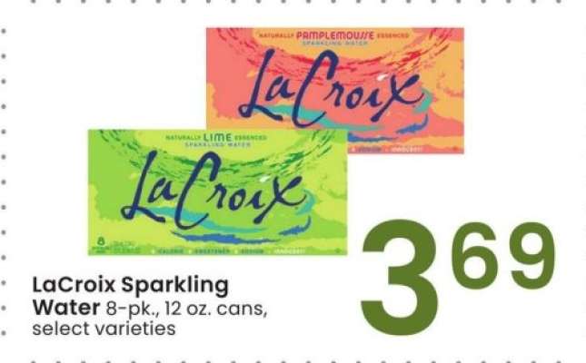 LaCroix Sparkling Water* - 8 - pk., 12 oz. cans, select varieties