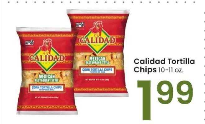 Calidad Tortilla Chips - 10-11 oz.