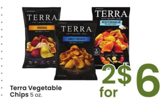 Terra Vegetable Chips - 5 oz.