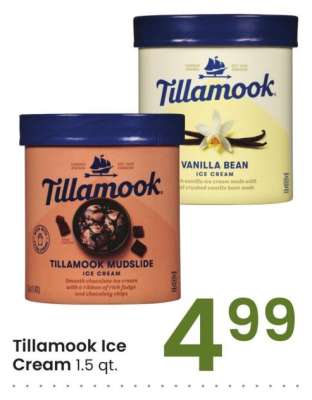 Tillamook Ice Cream - 1.5 qt.