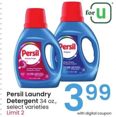 Persil Laundry Detergent - 34 oz., select varieties