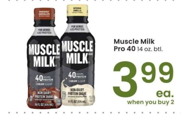Muscle Milk Pro 40 - 14 oz. btl.