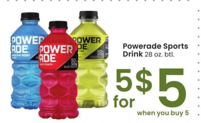 Powerade Sports Drink - 28 oz. btl.