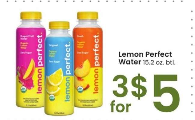Lemon Perfect Water - 15.2 oz. btl.