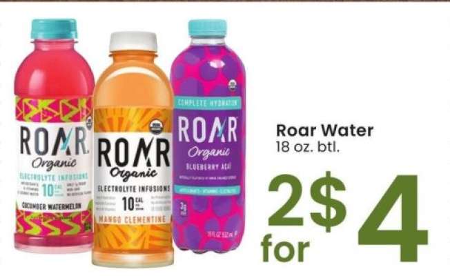 Roar Water - 18 oz. btl.