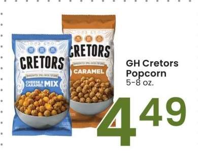 GH Cretors Popcorn - 5-8 oz.