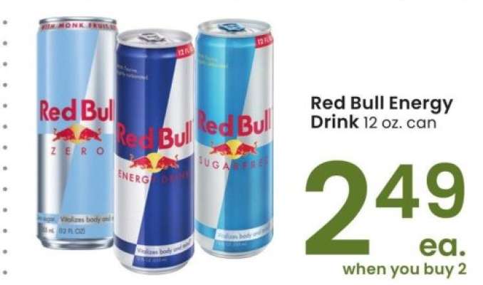 Red Bull Energy Drink - 12 oz. can