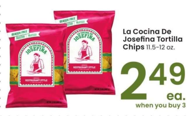 La Cocina De Josefina Tortilla Chips - 11.5-12 oz.
